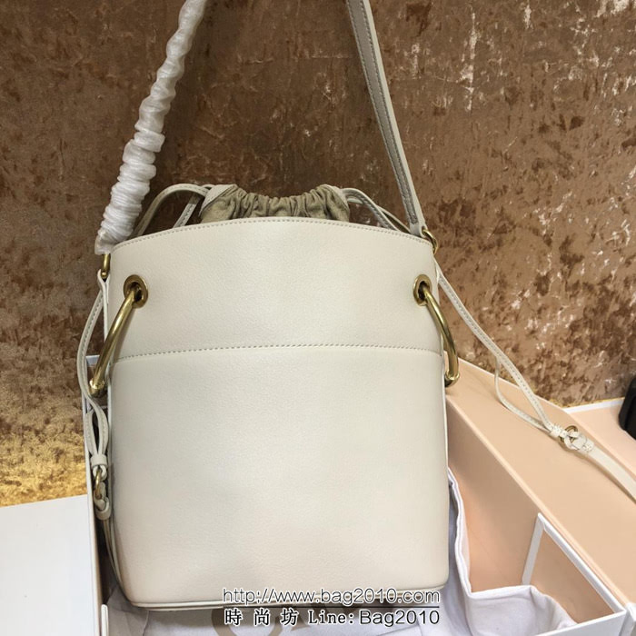 Chloe克洛伊 最新 進口小牛皮Roy系列 小號水桶包  ypk1008